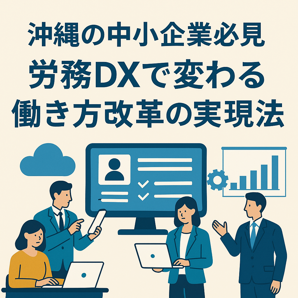 沖縄の中小企業必見！労務DXで変わる働き方改革の実現方法
