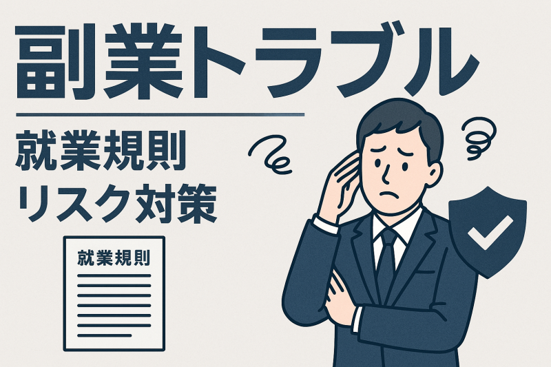 【沖縄の経営者様へ】社員の副業トラブルを防ぐには？「隠れスポットワーク」のリスクと就業規則の対策
