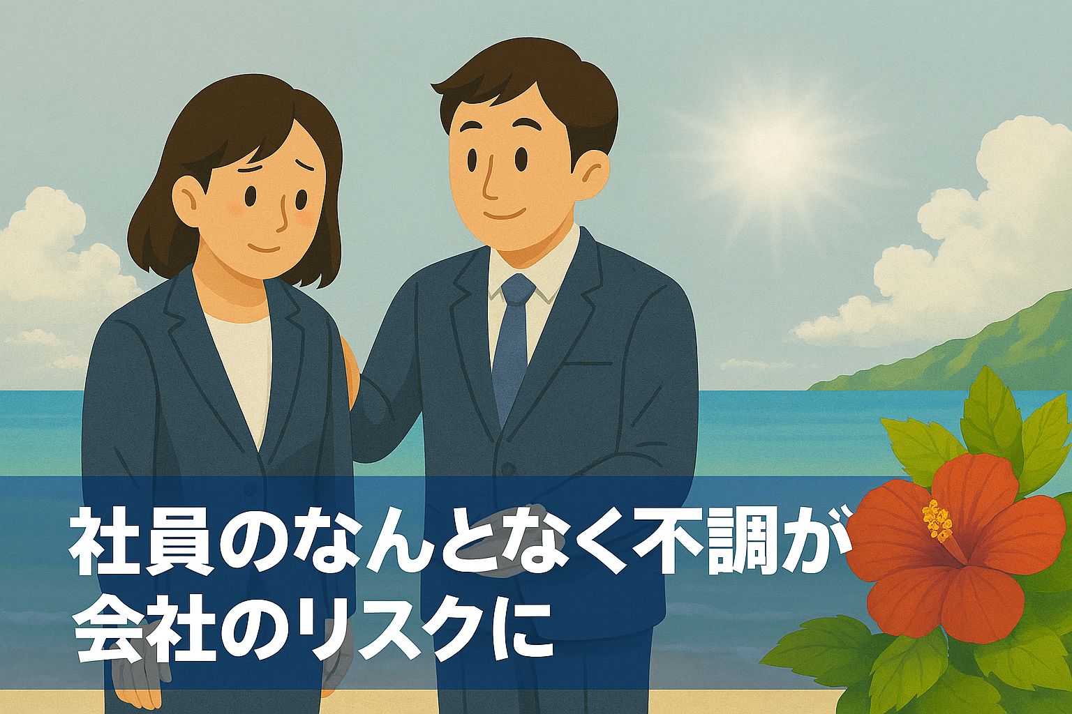 社員の「なんとなく不調」が会社のリスクに？沖縄の職場を守る心の健康づくり