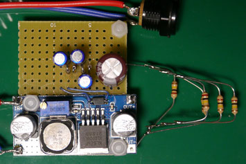 Xl6009 + ダイオードチャージポンプ ３段 100V 昇圧回路