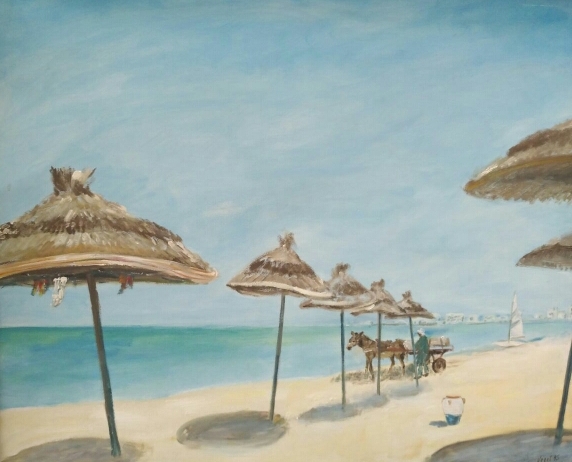 Strand in Tunesien  60cm x 80cm