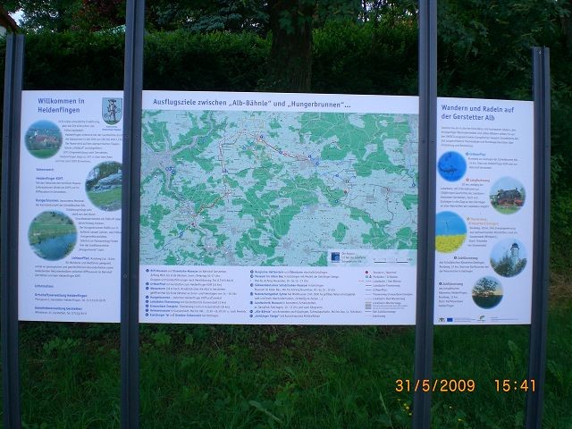Infotafel am Kliff in Heldenfingen