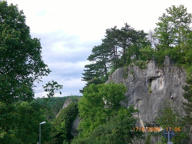 Bismarckfelsen in Blaubeuren
