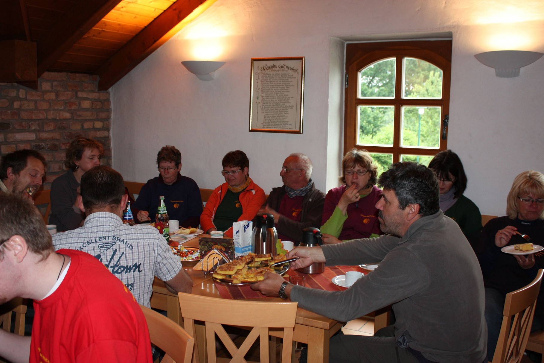 Kaffee und Kuchen auf der Fazenda