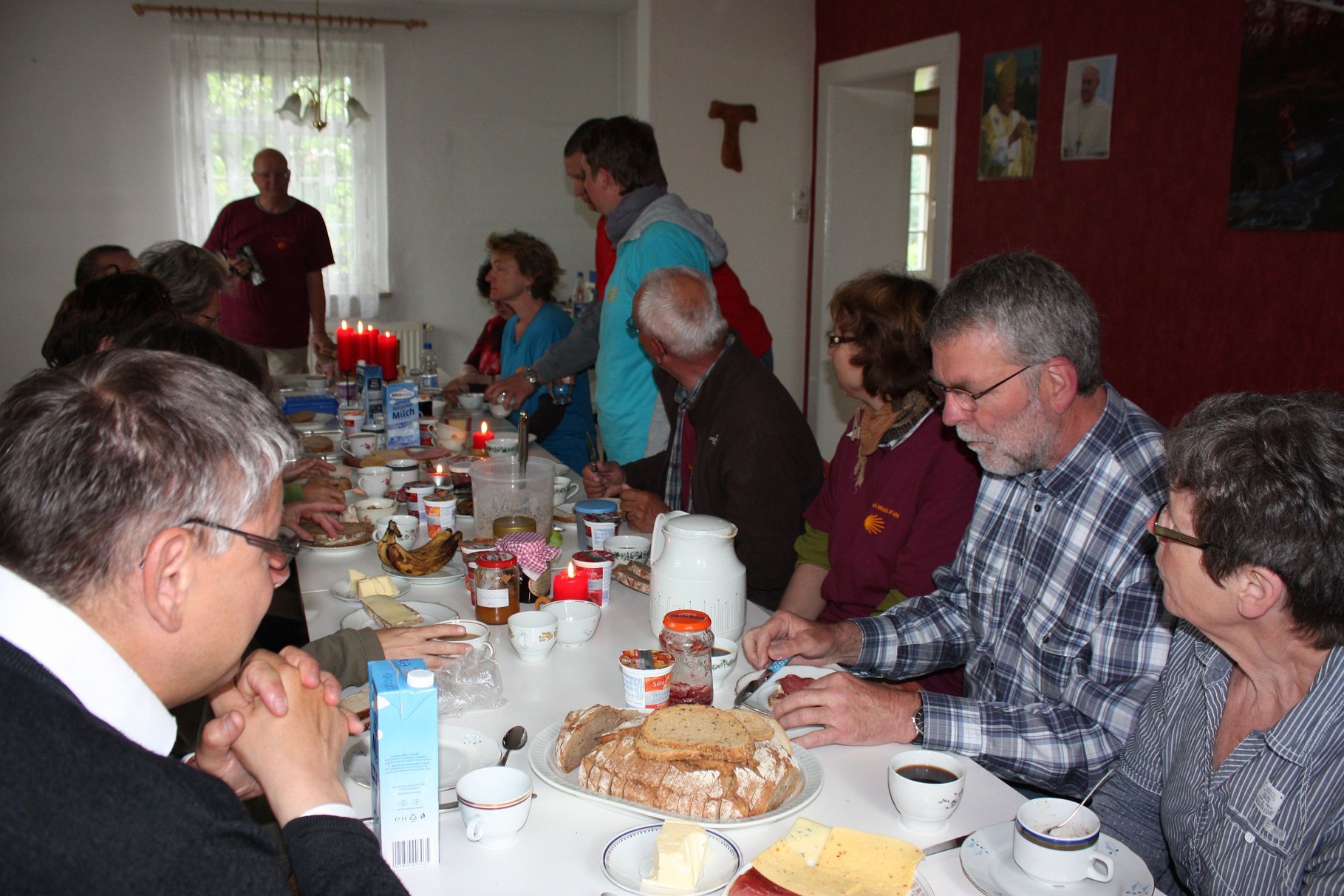 Frühstück in Friesack