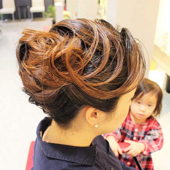 ヘアセット（和装アップ）