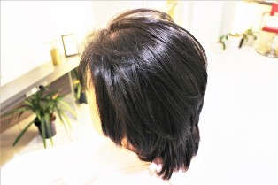 縮毛矯正　デジタルパーマ　ヘアカラー