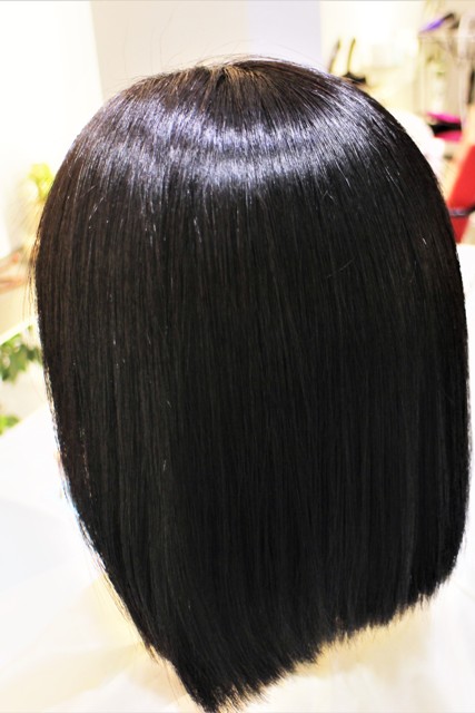 初めて植毛矯正に来てくれました。一緒にヘアカラーもしましたよ。ありがとうございました