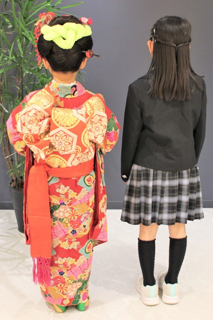 七五三おめでとうございます。