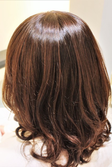 縮毛矯正　デジタルパーマ　ヘアカラー