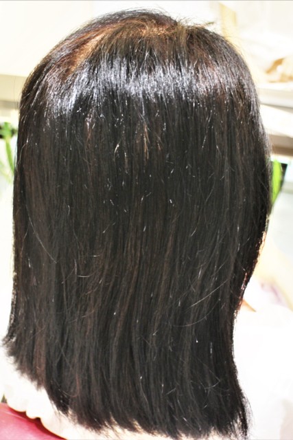 縮毛矯正before After写真集 横浜の美容室 綱島のキュライへアー Quly Hair