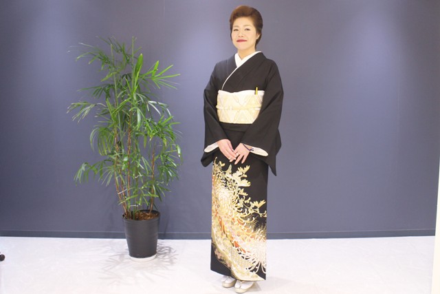 ご子息の結婚式にお召し物でご出席。ありがとうございました。