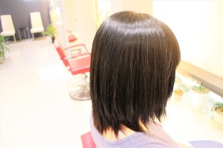 縮毛矯正＋ヘアカラー
