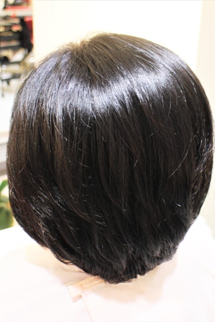 5か月ぶりの縮毛矯正はヘアカラーとデジタルパーマの一緒に ありがとうございます