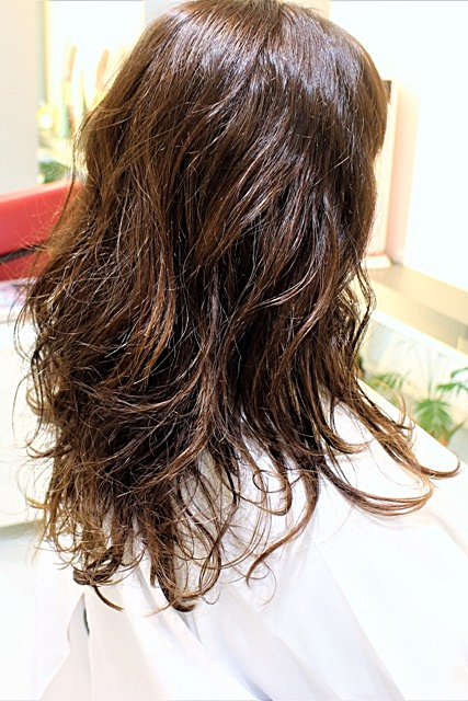 パーマ＋ヘアカラー