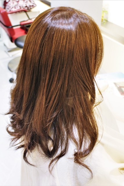 AFTER（ヘアカラーも）