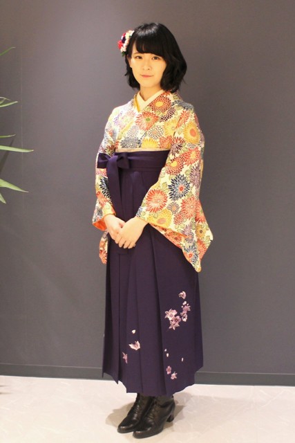 袴の着付け
