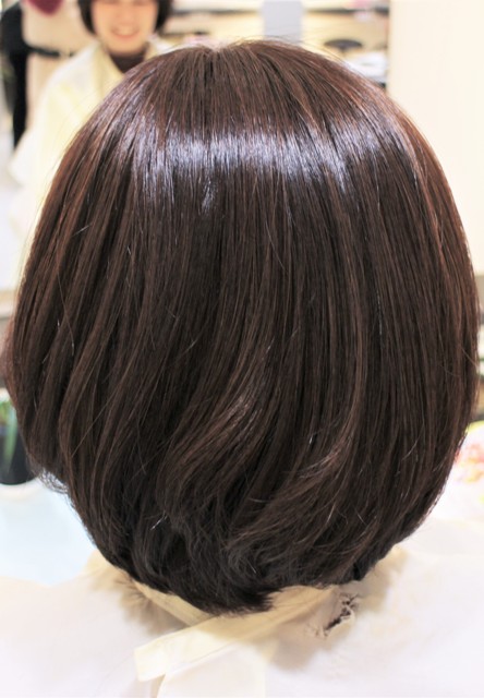 キュライパーマとヘアカラー