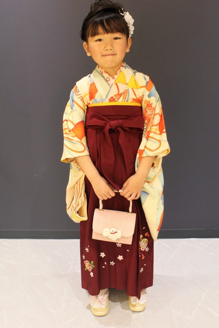 袴の着付け