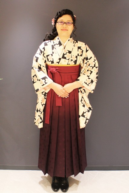 袴の着付け