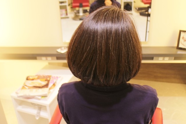 キュライパーマのお客様の写真