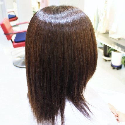 キュライヘアーでは、はじめての縮毛矯正。ありがとうございました。