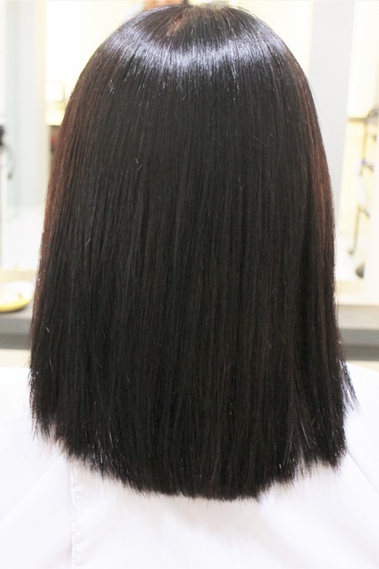 矯正と一緒にヘアカラーもしました ありがとうございました