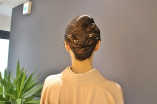 和装も洋装もヘアアレンジはお任せ