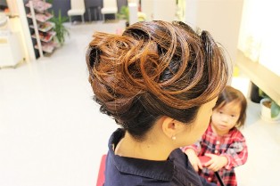ヘアセット（アップ）