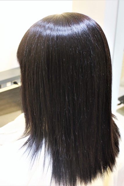 2年半ぶりに縮毛矯正しました。ありがとうございました
