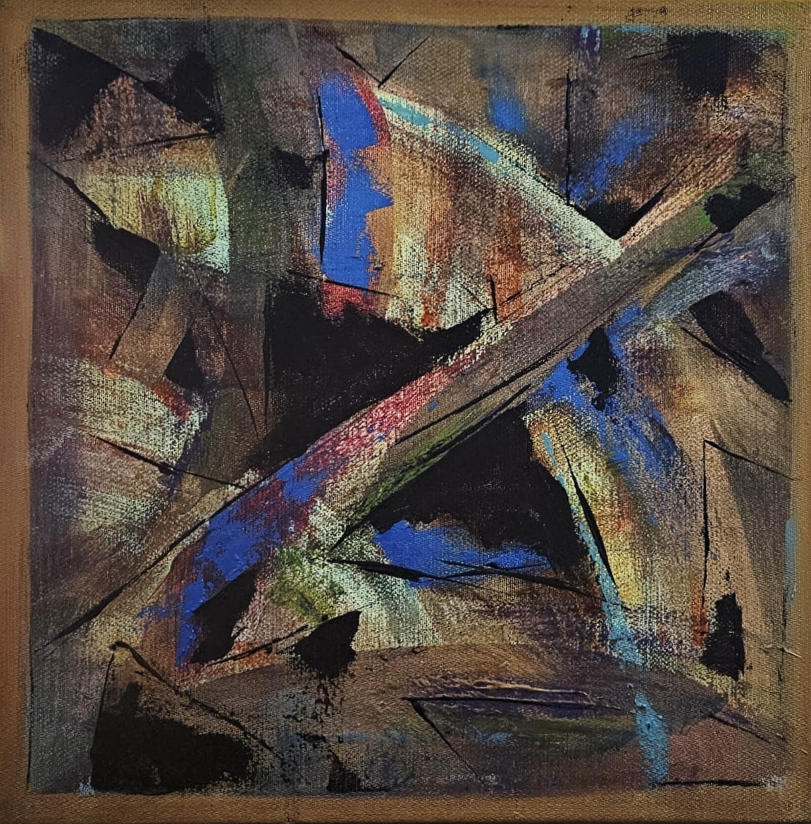 Impression 60 (Goldrand), ein Bild wie ein Sonnentag