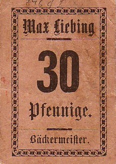 Max Liebing (Groitzsch), 30 Pfennig