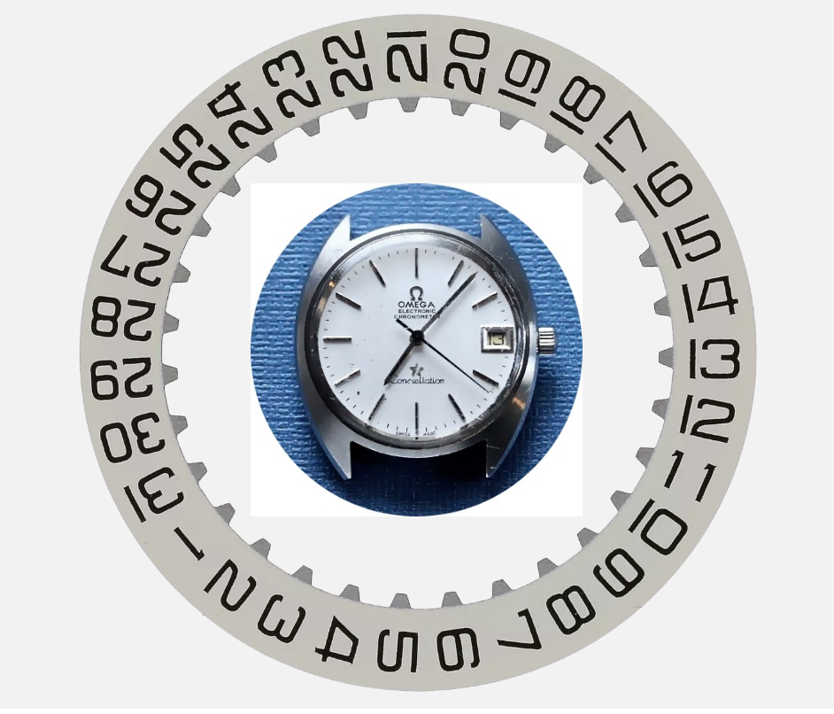 ★OMEGA F300 Constellation 音叉時計のクイックセット(手動日付変更)の注意★
