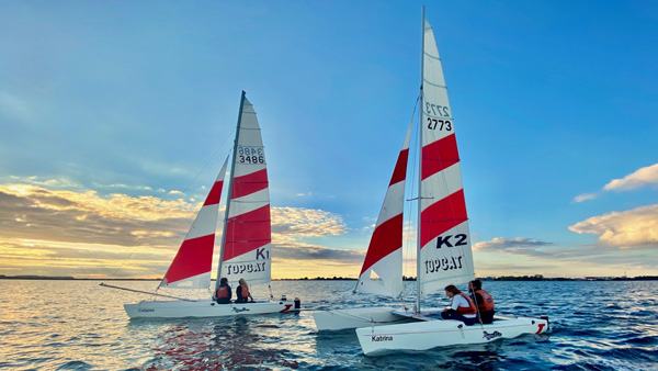 Rügen Piraten Segeln Katamaran