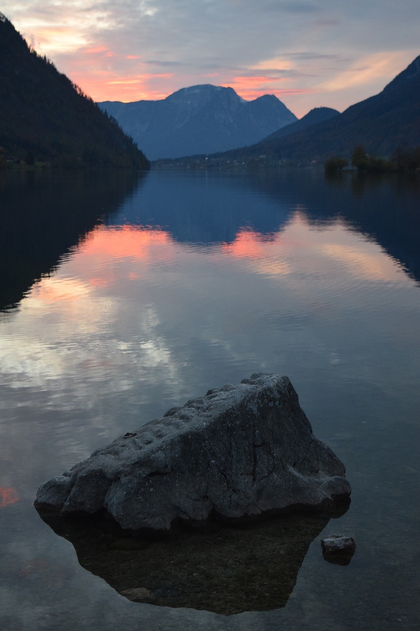 Abendstimmung am Gasthof "Rostiger Anker"