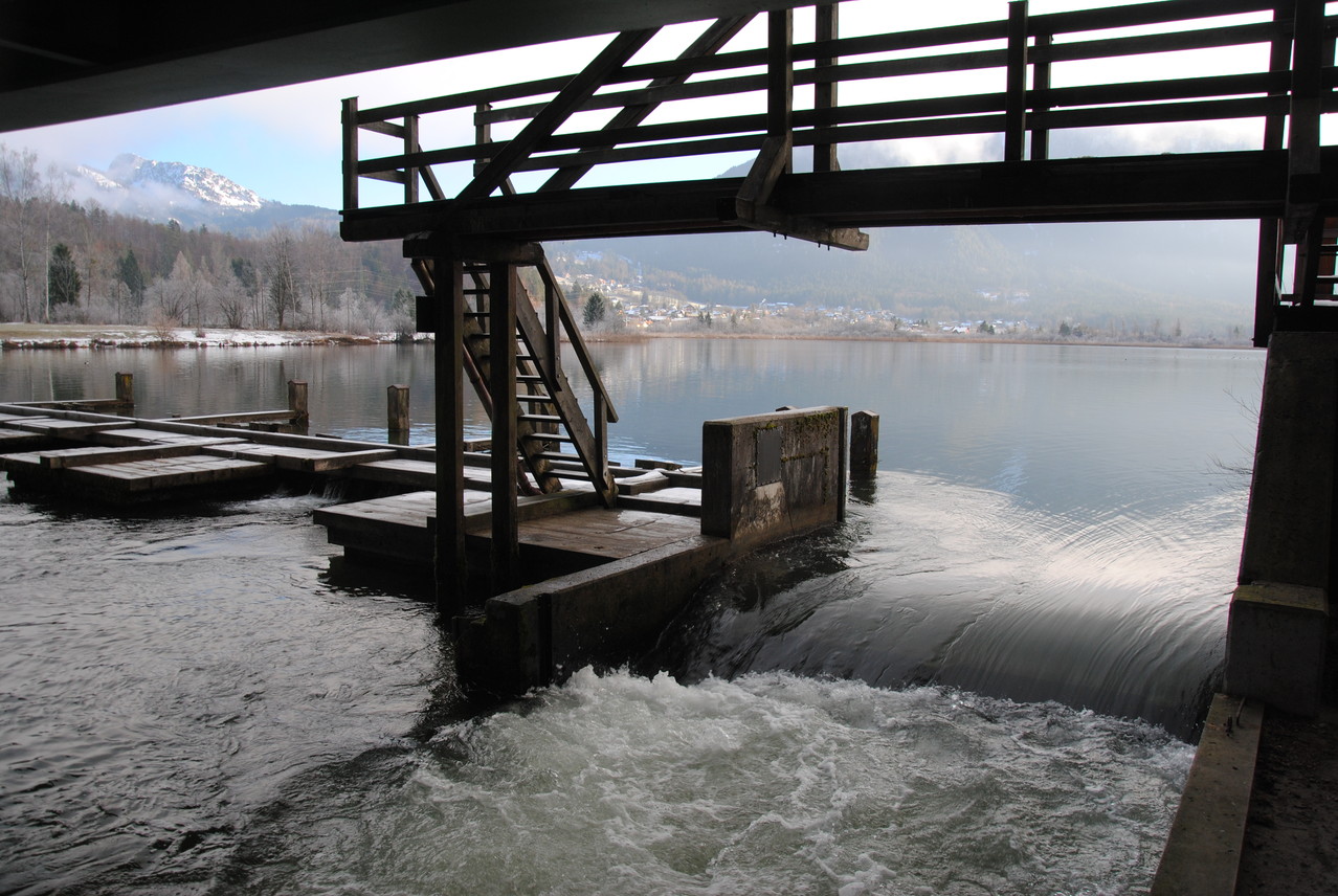 Historische Seeklause bei Steeg am Hallstättersee