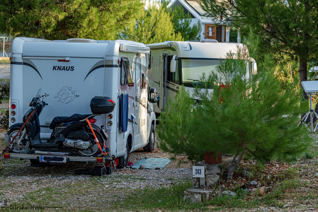 Unser Platz am Camp Adriatic