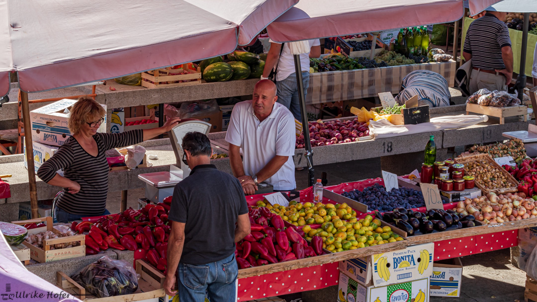 Gemüsemarkt in Sibenik