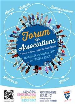 Cours de sophrologie - association Le Sablier - Forum des associations 2015