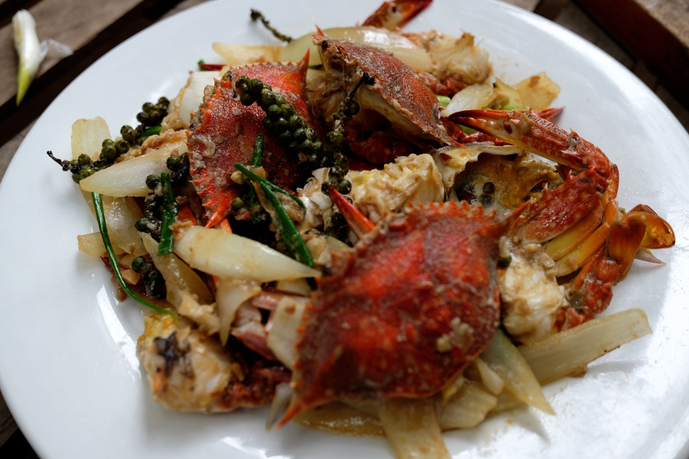 Crabes au poivre de Kampot