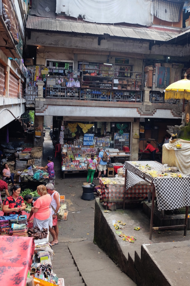 Le marché d'Ubud