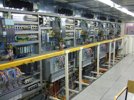 control cabinet electrical construction and installation