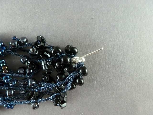 33. Gut 1,5cm Stift sollten übrigbleiben. Etwa so sollte das dann aussehen.