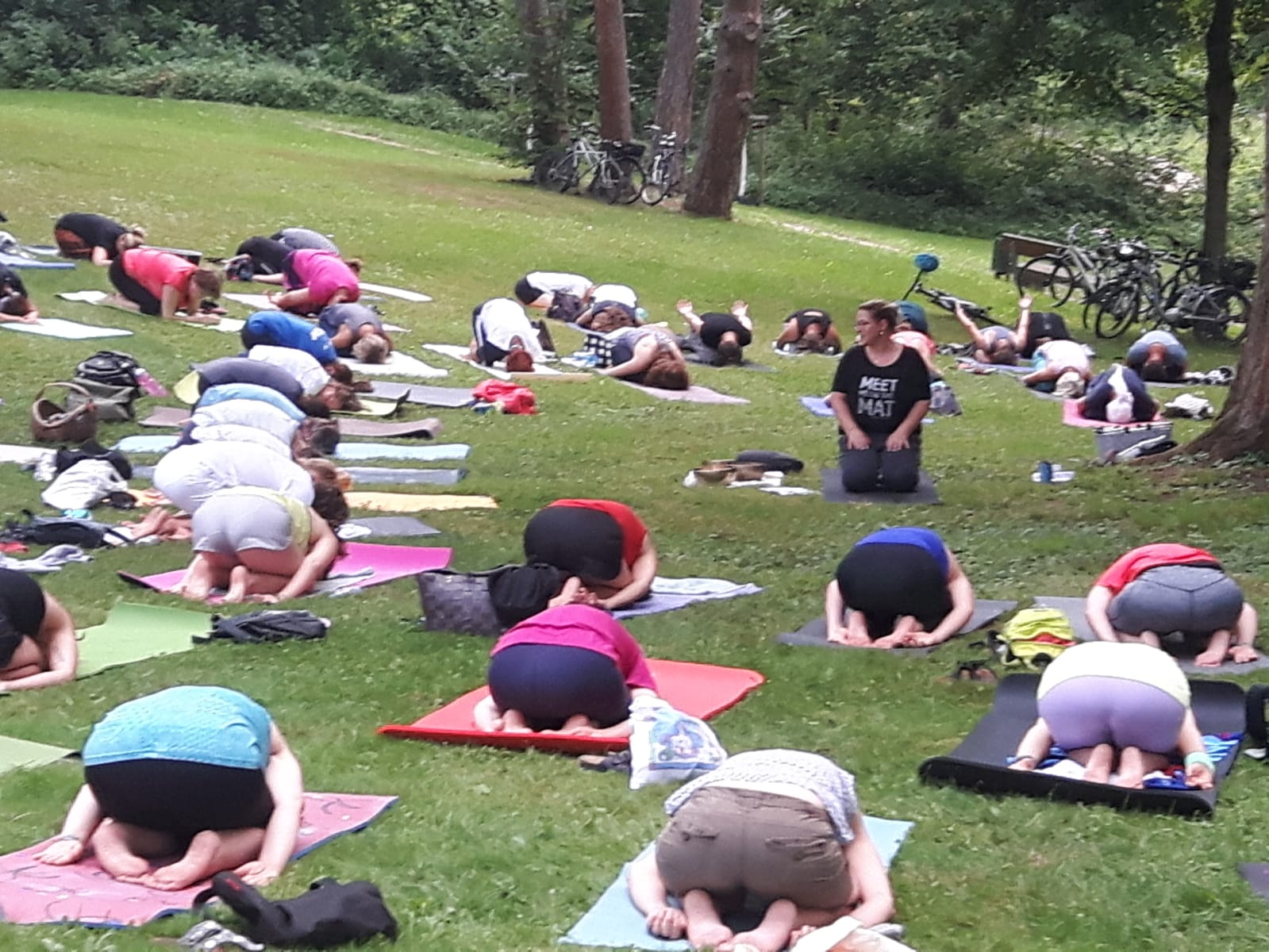 Yoga im Park - Galgenberg Nürtingen - Sommer 2019