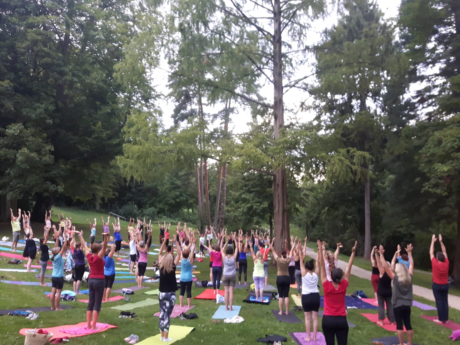 Yoga im Park - Galgenberg Nürtingen - Sommer 2019