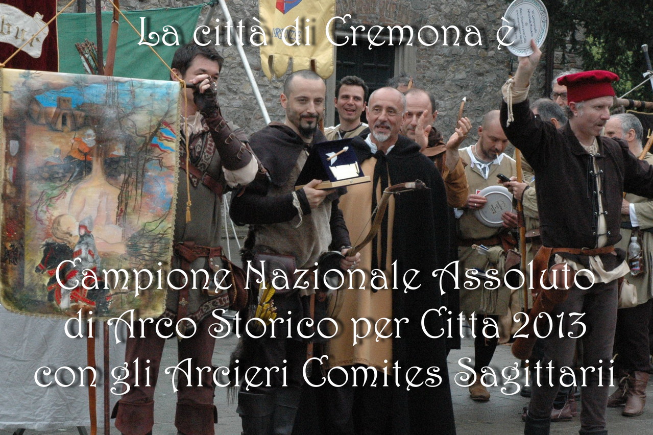 Arcieri Comites Sagittarii - Cremona - Campione Nazionale