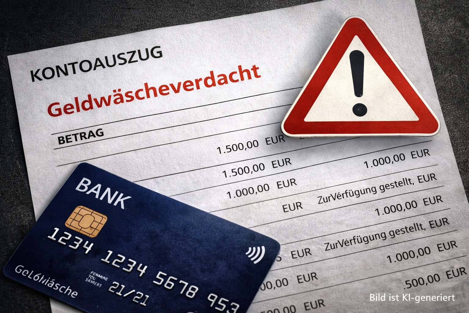 Konto zur Verfügung gestellt – Geldwäsche (§261 StGB)? | Was tun?| Dr. Ramazan Efe