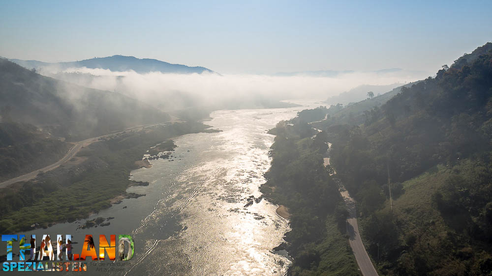 Mekong Fluss in Chiang Khong