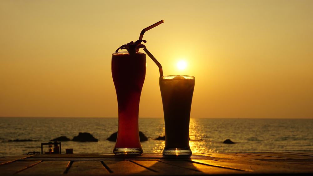 Sonnenuntergang strand ko lanta