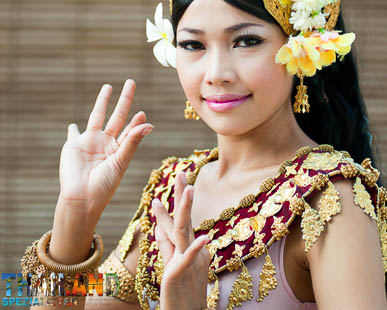 Kambodschanische Tänzerin